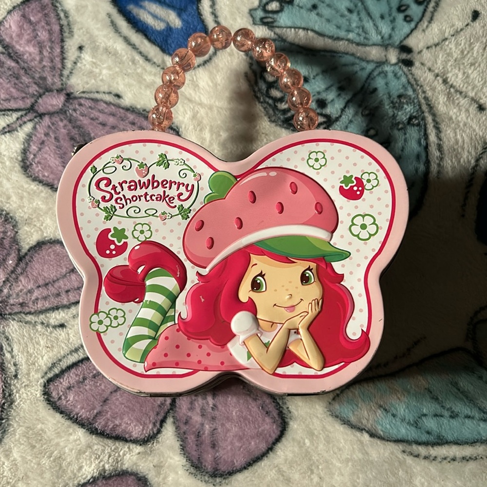 Strawberry Shortcake Tin Purse🍓🍰